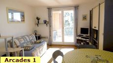  Saint Aygulf, studio 2 couchages, proche plage Galiote, parking privé, tarif pas cher, modéré, loueur particulier 