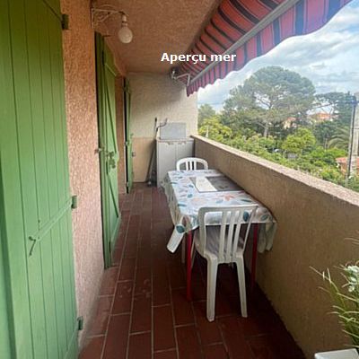 Location Fréjus, Saint-Aygulf 83, VAR 1 chambre, 4 couchages, climatisation, balcon au calme, proche mer plage Galiote, port de plaisance