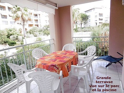  Saint Aygulf, Calanques du Parc, piscine, 3 chambres, 6 couchages, garage privé, wifi internet, proche plages Galiote, Louvans, Corailleurs, particuliers 