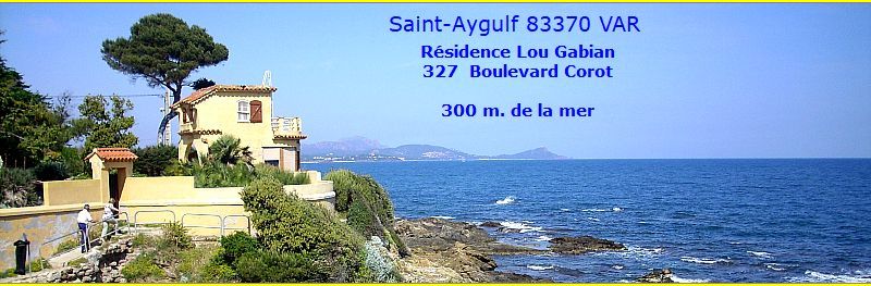 Fréjus Saint-Aygulf, les Issambres, 1 chambre, 4 couchages, parking privatif, wifi internet, loueur particulier