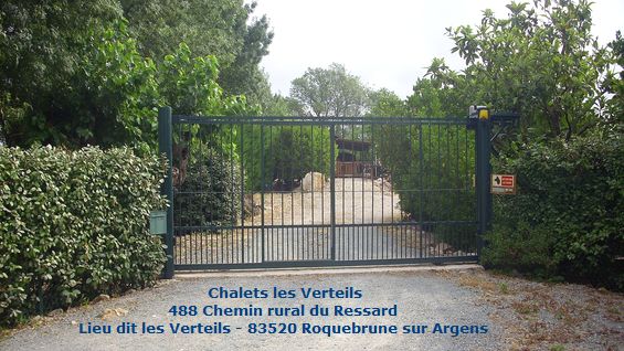  Les 3 chalets de Roquebrune sur Argens, 83520, chemin le Ressard, chalets des Verteils, pour 2 personnes, cadre verdoyant, au calme, loueur particulier 