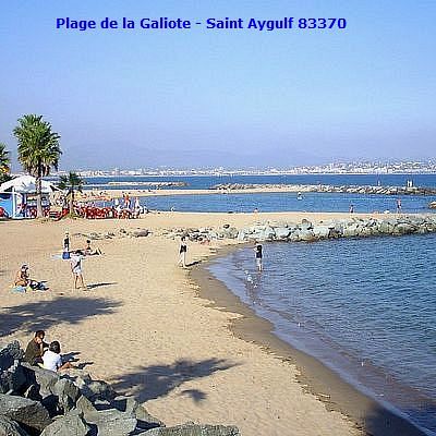 Saint Aygulf 83, boulevard Corot, résidence Lou Gabian, bord de mer, 1 chambre, 4 couchages, internet, parking privé, plage la Galiote