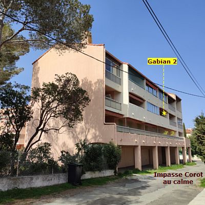 Location Fréjus Saint-Aygulf 83370, proche plage Galiote, 1 chambre, 4 couchages, internet, balcon au calme, animal de compagnie admis