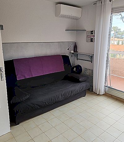 Studio Saint-Aygulf 83, 4 couchages, proche plage Galiote et port de plaisance, particulier