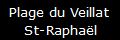  Location Saint-Raphael, proche plage du Veillat, 2 chambres, rez de jardin de villa, proche gare SNCF Valescure, 4 couchages 