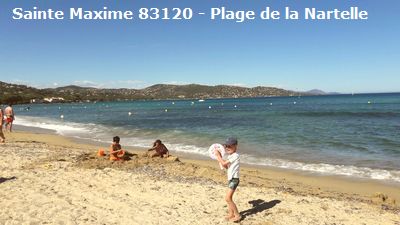  Sainte Maxime 83120, la Nartelle, Domaine Soleil d`Or 1, 6 couchages, climatisation, internet gratuit 