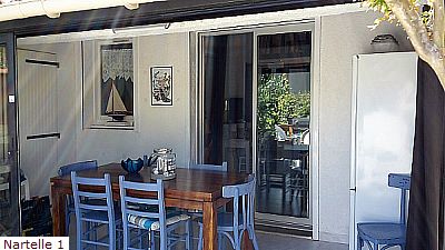  Plage de la Nartelle, Ste Maxime, domaine du Soleil d'Or 1, 83120, 2 chambres, 6 couchages, jardin arboré, internet gratuit, particulier 