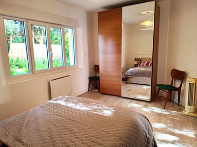 Location rez de jardin Saint-Aygulf 83370, centre ville 2 chambres, 5 couchages, jardin parking privatif