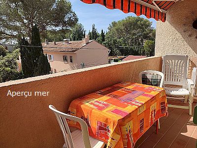 Location 1 chambre, Saint-Aygulf 83370, proche plage de la Galiote et le port de plaisance, 4 couchages, 1 chambre, parking privé, boulevard Corot